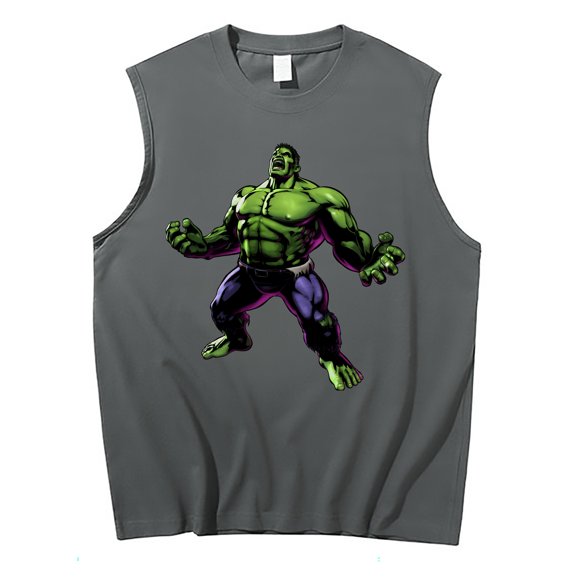 （画像用） アベンジャーズ The Avengers コットン100％タンクトップ（フロントプリント）